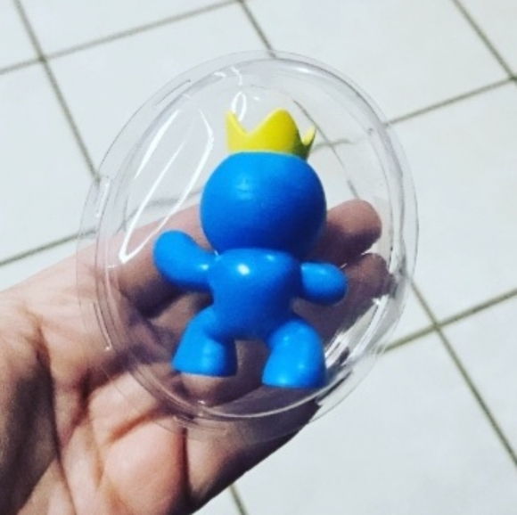 2024 PhatMojo Official Rainbow Friends Mini Figures Series 2 Blue - Picture 3 of 9
